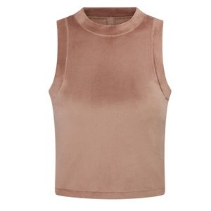 SKIMS Velour Crew Neck Tank
